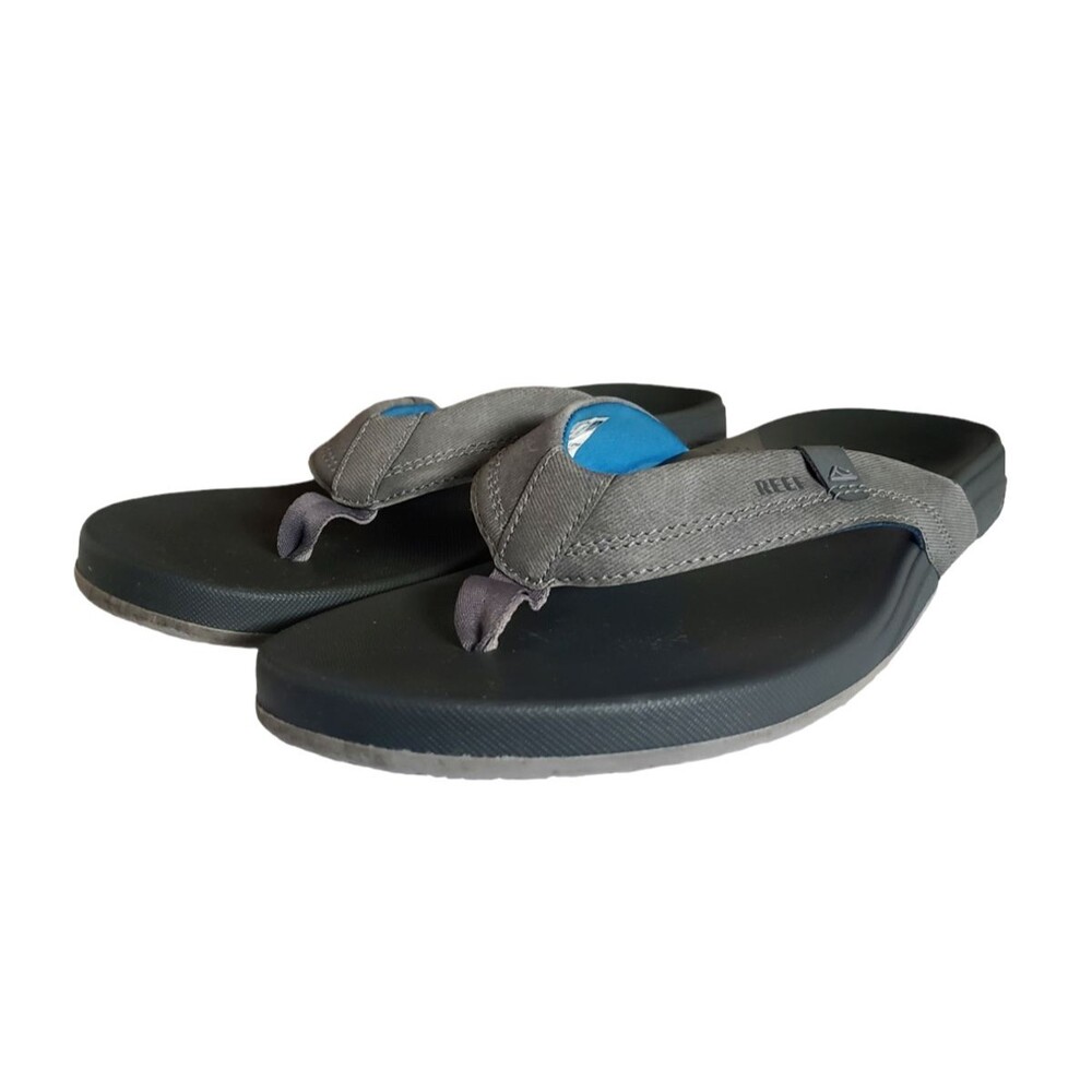 Reef CUSHION SPRING Casual Flip Flop Sandals CI3635 Gray Men's Size 13